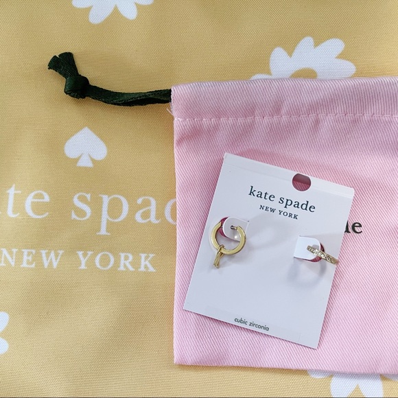 kate spade Jewelry - Kate Spade ♠️ Tiny Twinkles Huggie Earrings